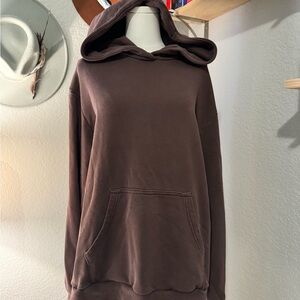 Naked Wardrobe Brown hoodie